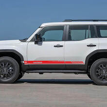 Lettering Side Doors Accent Stripes Decals Vinyl Stickers Graphic For Toyota Land Cruiser 2
