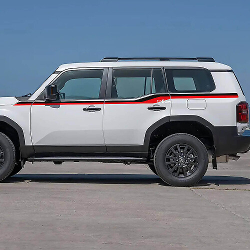 Accent Side Stripes Decals Vinyl For Toyota Land Cruiser 