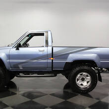 Classic Toyota Pickup Truck Hilux SR5 Side Stripes Vinyl Decals Stickers
 2