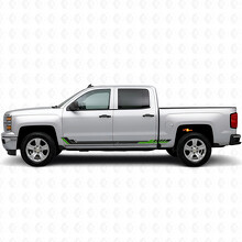 Racing Line Door & Rocker Panel Vinyl Stripes for Chevrolet Silverado 1500 K2XX 2014-2019_4