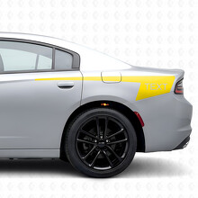 Hockey Style Custom Stripes Bedside Vinyl Decal Sticker for Dodge Charger 2015-2026_5