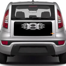 Rear Boot Vinyl Wrap Decal Sticker Graphic 2 for Kia Soul 3