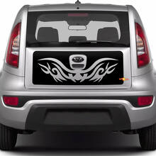 Rear Boot Vinyl Wrap Decal Sticker Graphic 2 for Kia Soul 4