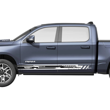 Side Doors Stripes Rocker for Dodge RAM 1500 REV Vinyl Decals Stickers Graphics 2
 3
