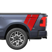 Double Rear Fender Stripes Vinyl Decals for Dodge Ram 1500 REV_2