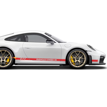 Porsche 911 Side Rocker Stripes Kit Decal Sticker
 2