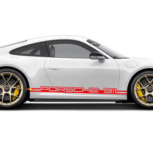 Porsche 911 Side Rocker Stripes Kit Decal Sticker 2
 2