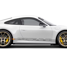 Porsche 911 Side Rocker Stripes Kit Decal Sticker 2
 3