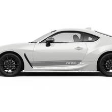 Toyota GR86 Doors Side Accents Stripes Graphics Decals Stickers
 2