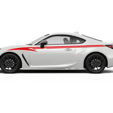 Toyota GR86 full body Side Accents Stripes Graphics Decals Stickers
 3