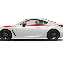 Doors Side Accents Racing Stripes Graphics Decals Stickers For Toyota GR86 3