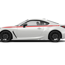 Toyota GR86 Doors Side Accents Racing Stripes Graphics Decals Stickers
 3