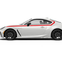 Toyota GR86 Doors Side Accents Racing Stripes Graphics Decals Stickers 2
 3