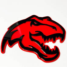 Dinosaur T-Rex TRX 3D Badge - Custom Fender Grille Tailgate Badges Emblem
 3