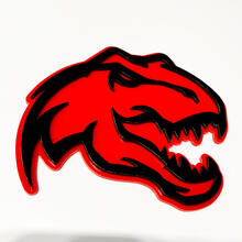 Dinosaur T-Rex TRX 3D Badge - Custom Fender Grille Tailgate Badges Emblem
 4