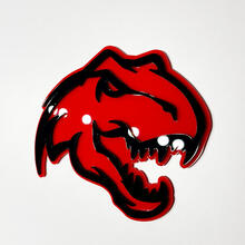 Dinosaur T-Rex TRX 3D Badge - Custom Fender Grille Tailgate Badges Emblem
 6