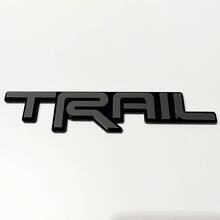 TRAIL 3D Badge Fender Tailgate Emblem for Toyota TRD 4