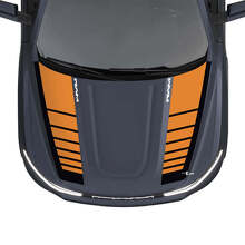 Hood Stripes Vinyl Decals Stickers Graphics for Dodge Ram 1500 REV 2