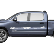 Side Doors Stripes Vinyl Decals Stickers Graphics Dodge RAM 1500 REV
 2