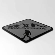 Bronco Badlands Fender Badges Tailgate Emblem 3D Badge Black vs Grey
 3