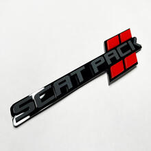 Scat Pack Hash Style 3D Badge Emblem for Dodge _4