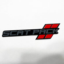 Scat Pack Hash Style 3D Badge Emblem for Dodge _6