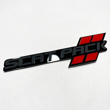 Scat Pack Hash Style 3D Badge Emblem for Dodge _7