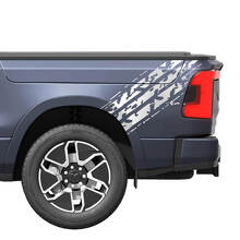 Bed Side Stripes Vinyl Decals Stickers Graphics Dodge RAM 1500 REV
 2