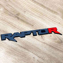 Power Truck Red R 3D Fender and Tailgate Badge Emblem_3