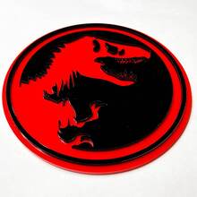Jurassic-Inspired T-Rex 3D Badge for Fender Tailgate or Grille _4