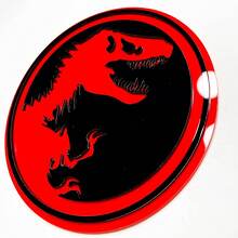 Jurassic-Inspired T-Rex 3D Badge for Fender Tailgate or Grille _5