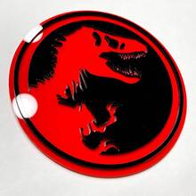 Jurassic 3D Badge - Custom Fender Tailgate or Fender Grille Emblem
 6