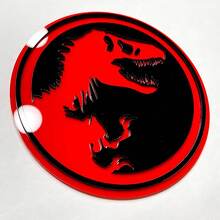 Jurassic-Inspired T-Rex 3D Badge for Fender Tailgate or Grille _6