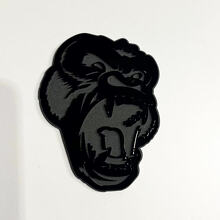 Custom 3D Badge Angry Gorilla Fender Tailgate Front Grille Badges Emblem
 4