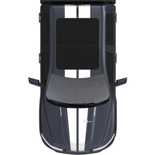 Hood and Roof Dual Central Stripes for Dodge RAM 1500 REV Vinyl Decals Stickers Graphics
 2