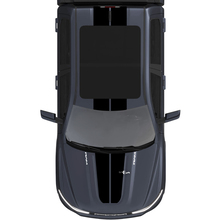 Hood and Roof Dual Central Stripes for Dodge RAM 1500 REV Vinyl Decals Stickers Graphics 3
 3