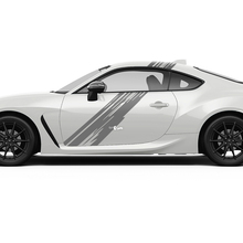 Doors Side Stripes Graphics Decals Stickers for Toyota JR86 Supra
 2