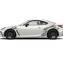 Doors Side Splash Graphics Decals Stickers for Toyota JR86 Supra
 2