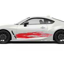 Doors Side Splash Graphics Decals Stickers for Toyota JR86 Supra 2
 3