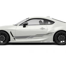 Doors Side Stripes Graphics Decals Stickers for Toyota GR86 Supra 2