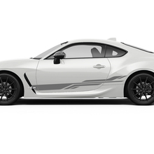 Doors Side Stripes Graphics Decals Stickers for Toyota JR86 Supra 3
 2