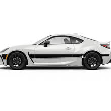 Doors Side Racing Stripes Graphics Decals Stickers for Toyota JR86
 2