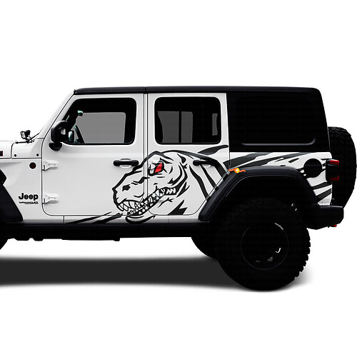 Jeep Gladiator Side Splash Dirt Vinyl decal sticker Graphics kit
 1