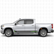 Racing Line Door & Rocker Panel Vinyl Stripes for Chevrolet Silverado 1500 T1XX 2019-2026_4