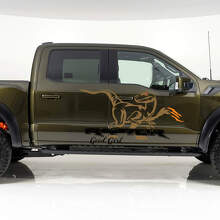 Good Girl Raptor Side Door Vinyl Decals Kit for Musclecar Raptor _2