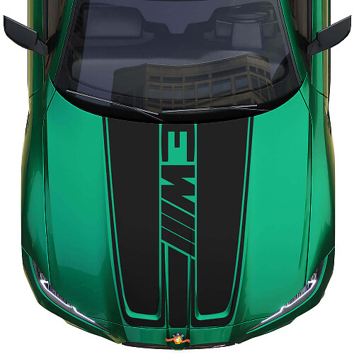 Hood BMW M4 M3 G80 G82 G83 M Performance Hood M Logo Vinyl Decal Sticker
