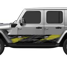 Camo Splash Side Doors Vinyl Decal Sticker 3 for Jeep Wrangler 3
