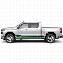Retro Parallel Door & Rocker Panel Vinyl Stripes for Chevrolet Silverado 1500 T1XX 2019-2026_3