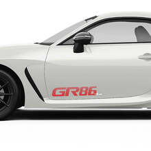 Doors Side Strobe Graphics Decals Stickers for Toyota GR86
 3