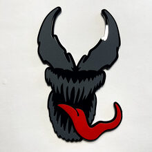 Custom Venom-Style 3D Car Badge Emblem for Fender, Tailgate or Grille_4